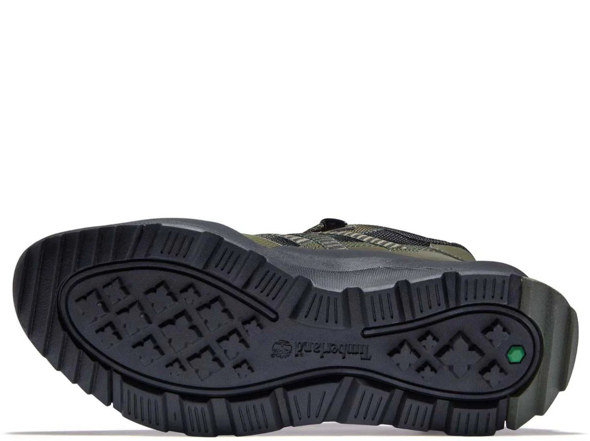 Timberland Men's Madbury Fabric Sneaker -Dark Green Nubuck