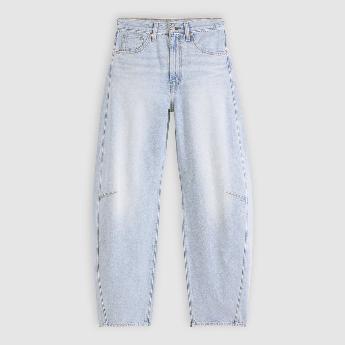 Levi's® Women's Cinch Barrel Jeans - 'Abraided Art' Light Wash