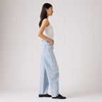 Levi's® Women's Cinch Barrel Jeans - 'Abraided Art' Light Wash