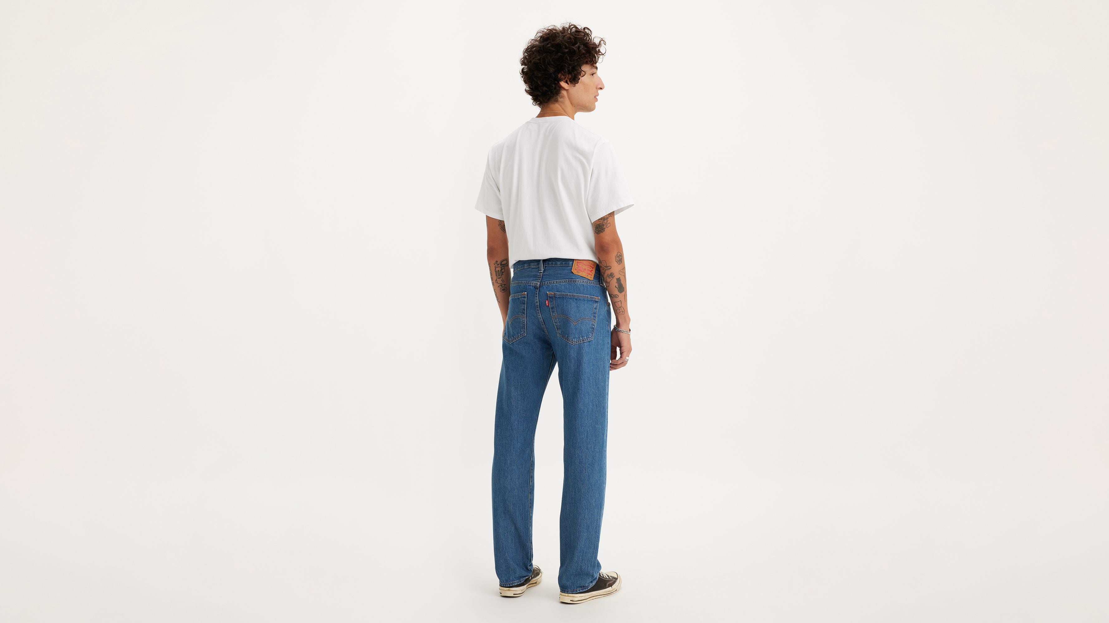 Levi's 501 Original Fit Jean - Medium Stonewash