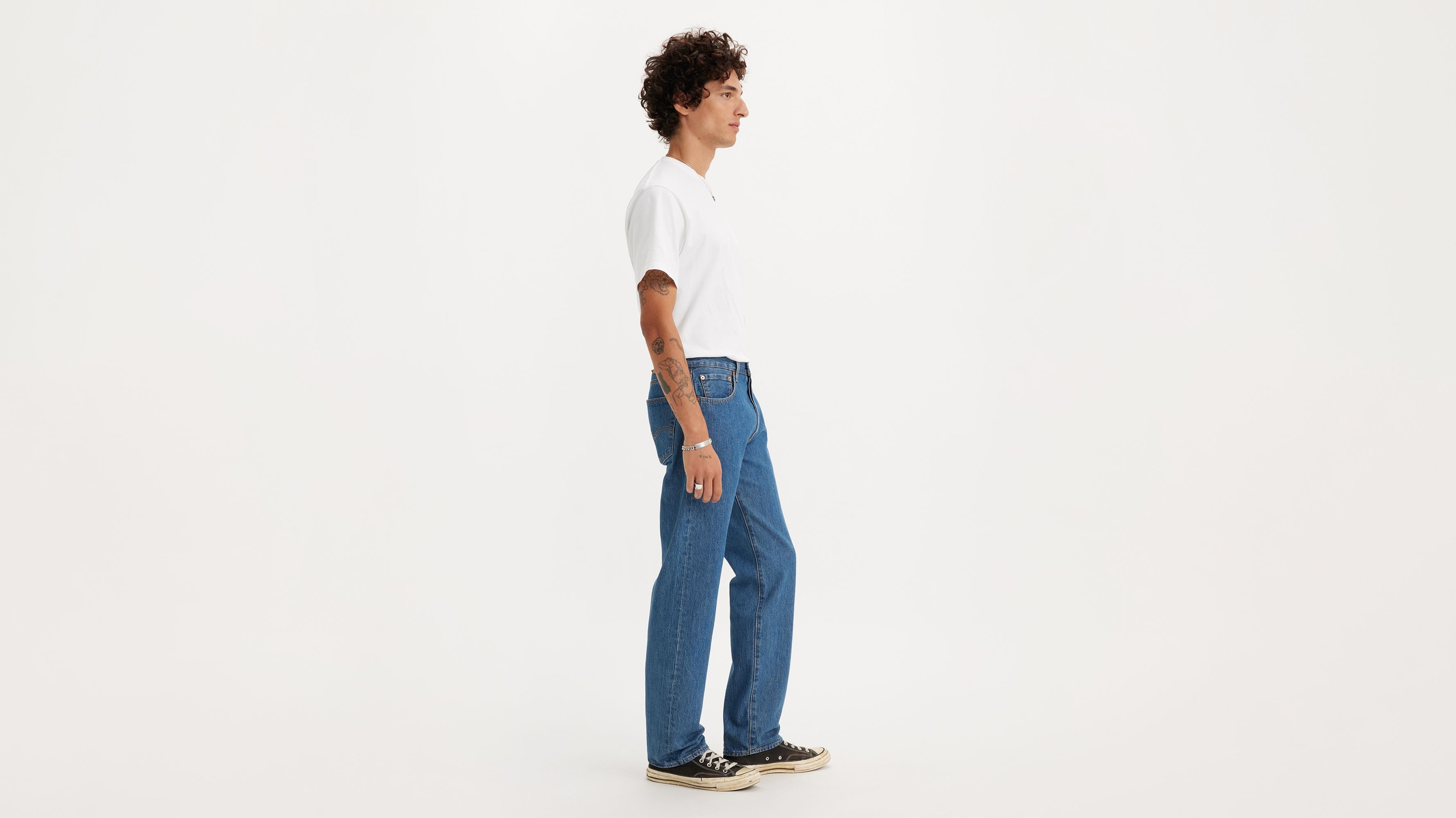 Levi's 501 Original Fit Jean - Medium Stonewash