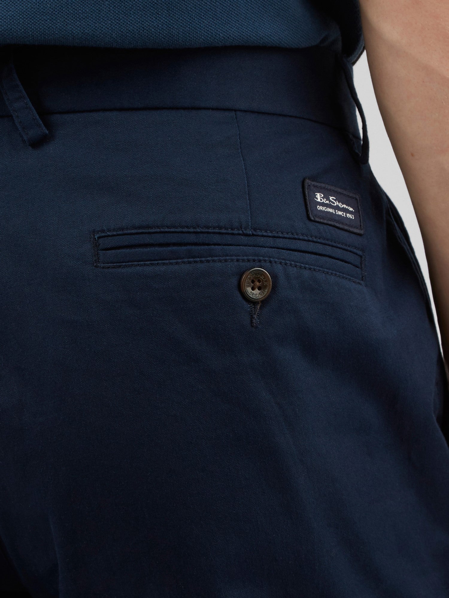 Ben Sherman Slim Stretch Chino - Dark Navy