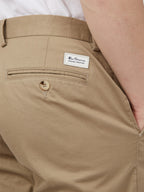 Ben Sherman Slim Stretch Chino - Stone