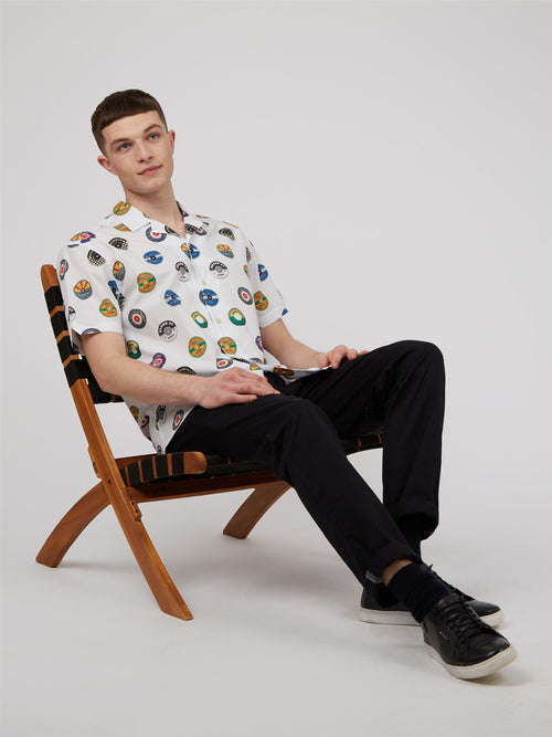 Ben Sherman Slim Stretch Chino - Black