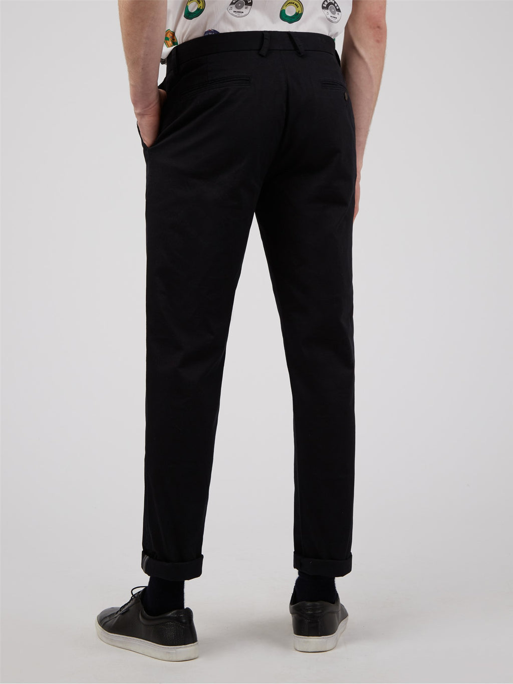 Ben Sherman Slim Stretch Chino - Black