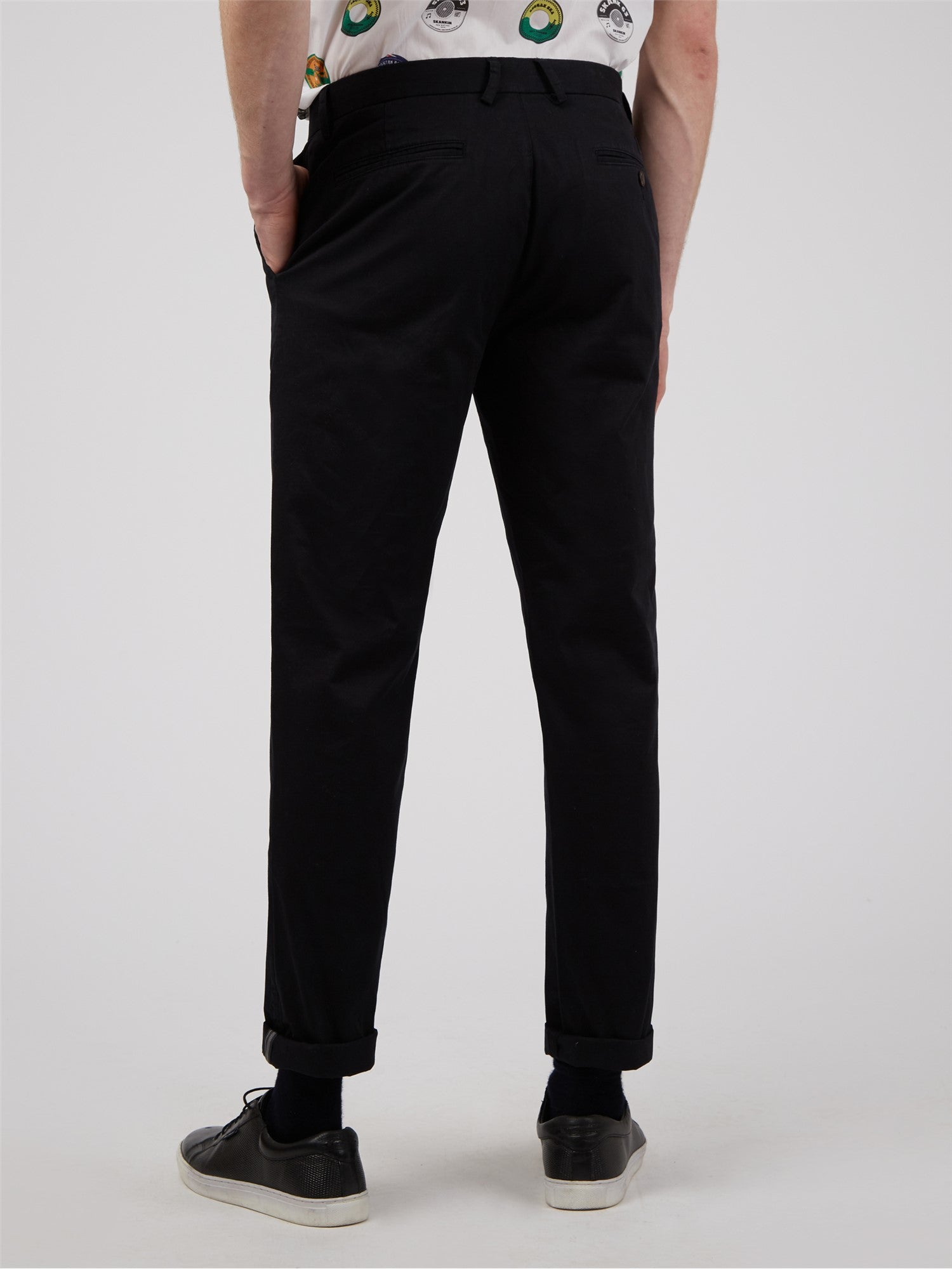 Ben Sherman Slim Stretch Chino - Black