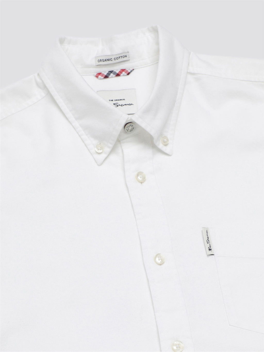 Ben Sherman Oxford Long Sleeve Shirt - White