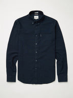 Ben Sherman Long Sleeve Shirt: Signature Oxford - Navy