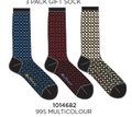 Ben Sherman 3 Box Socks - Multi Check