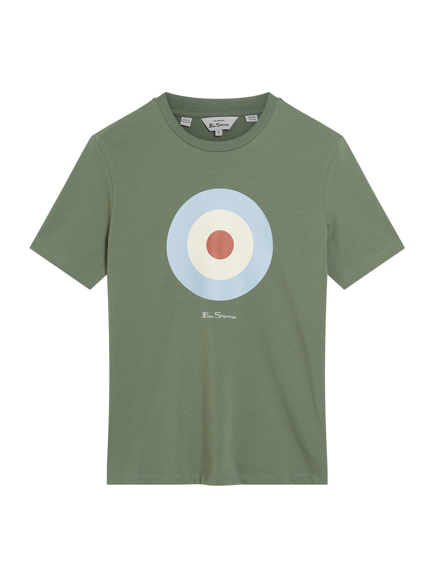 Ben Sherman Signature  Target T-Shirt - Pale Khaki
