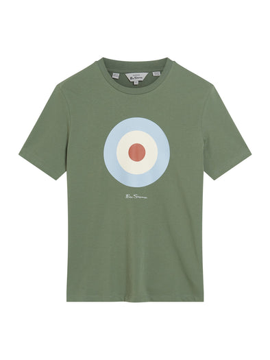 Ben Sherman Signature  Target T-Shirt - Pale Khaki