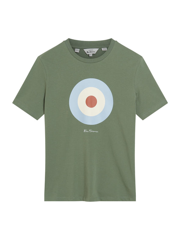 Ben Sherman Signature  Target T-Shirt - Pale Khaki