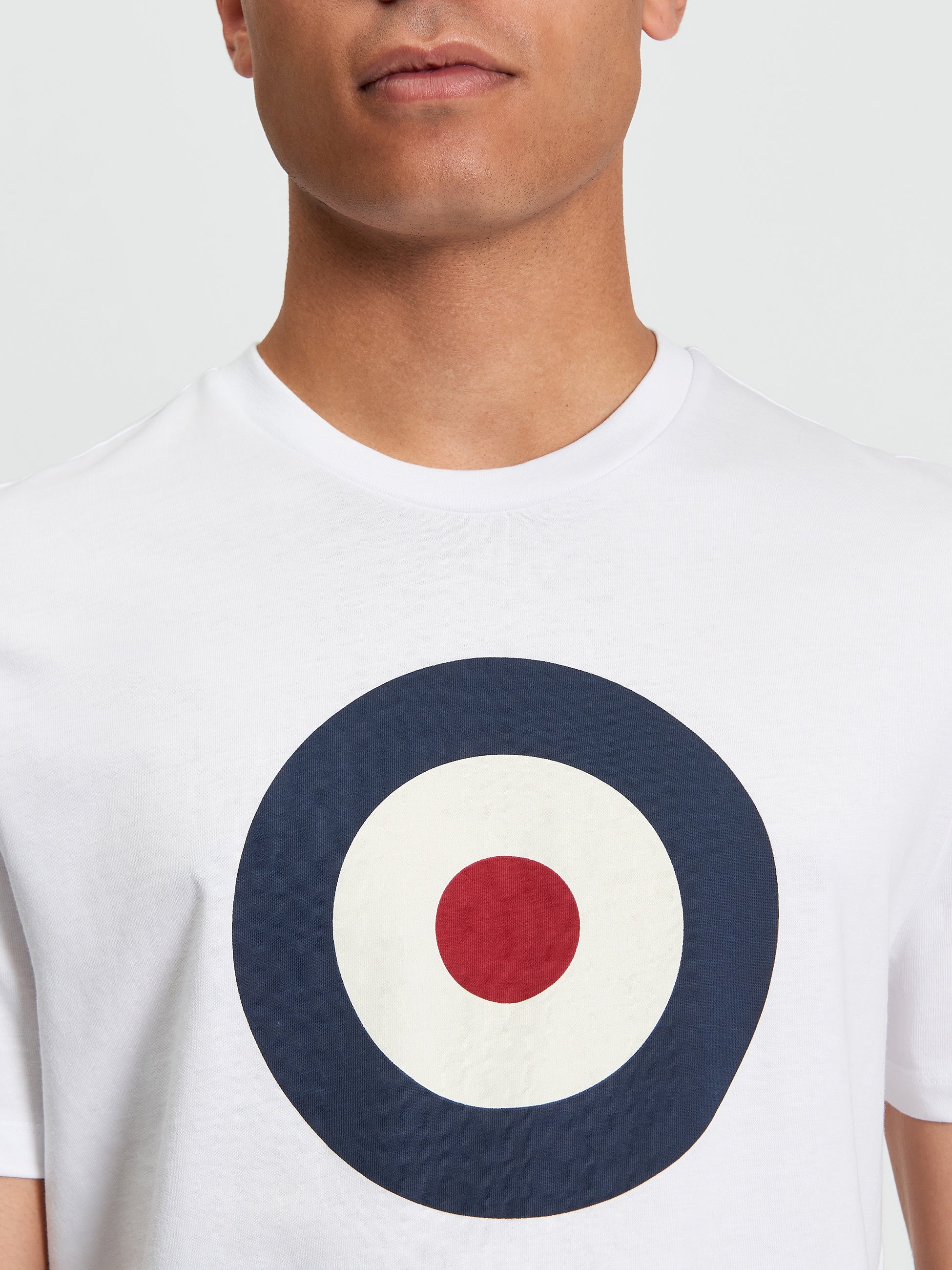 Ben Sherman Signature Target T-Shirt - White