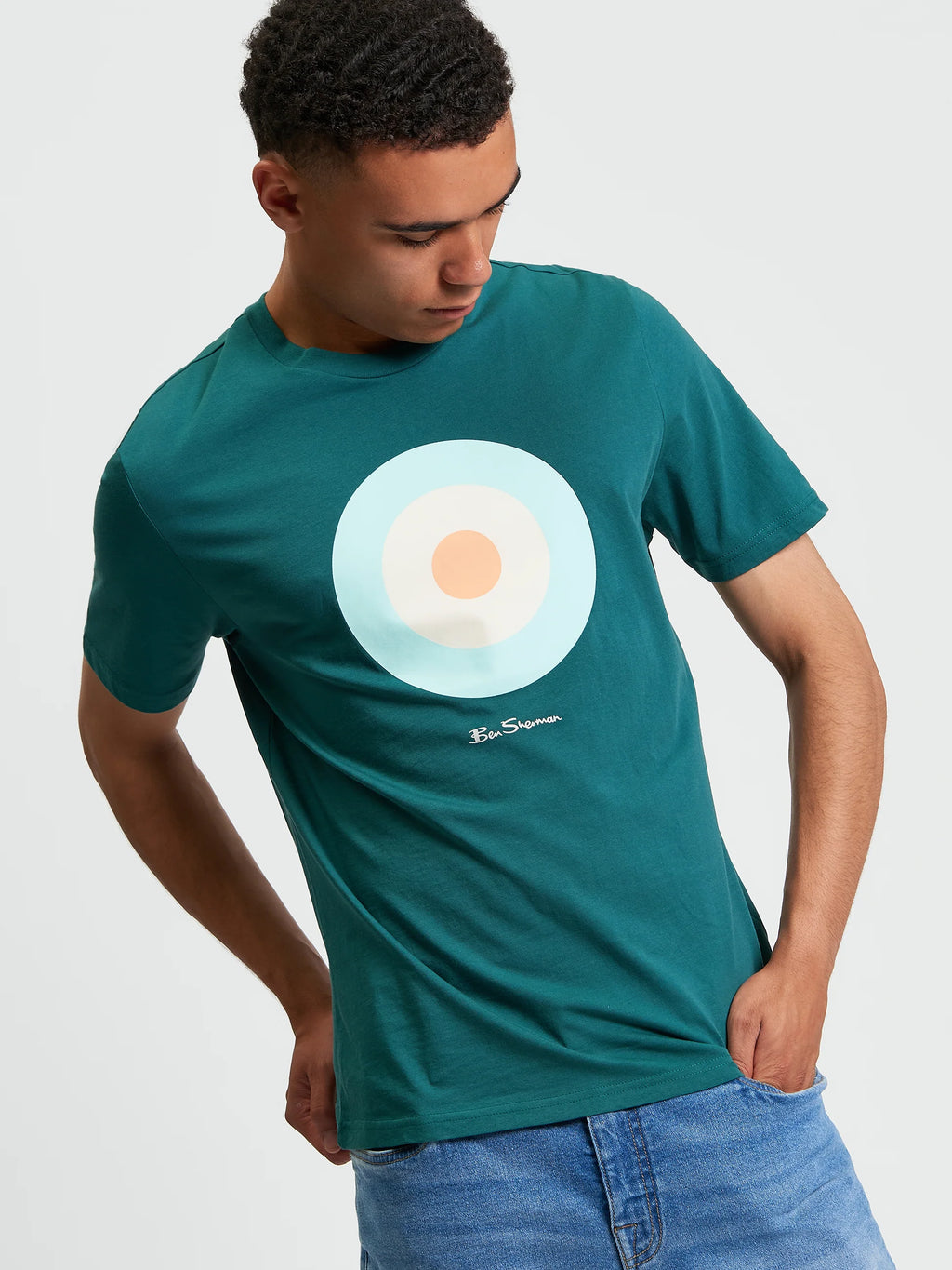 Ben Sherman Signature Target T-Shirt - Teal