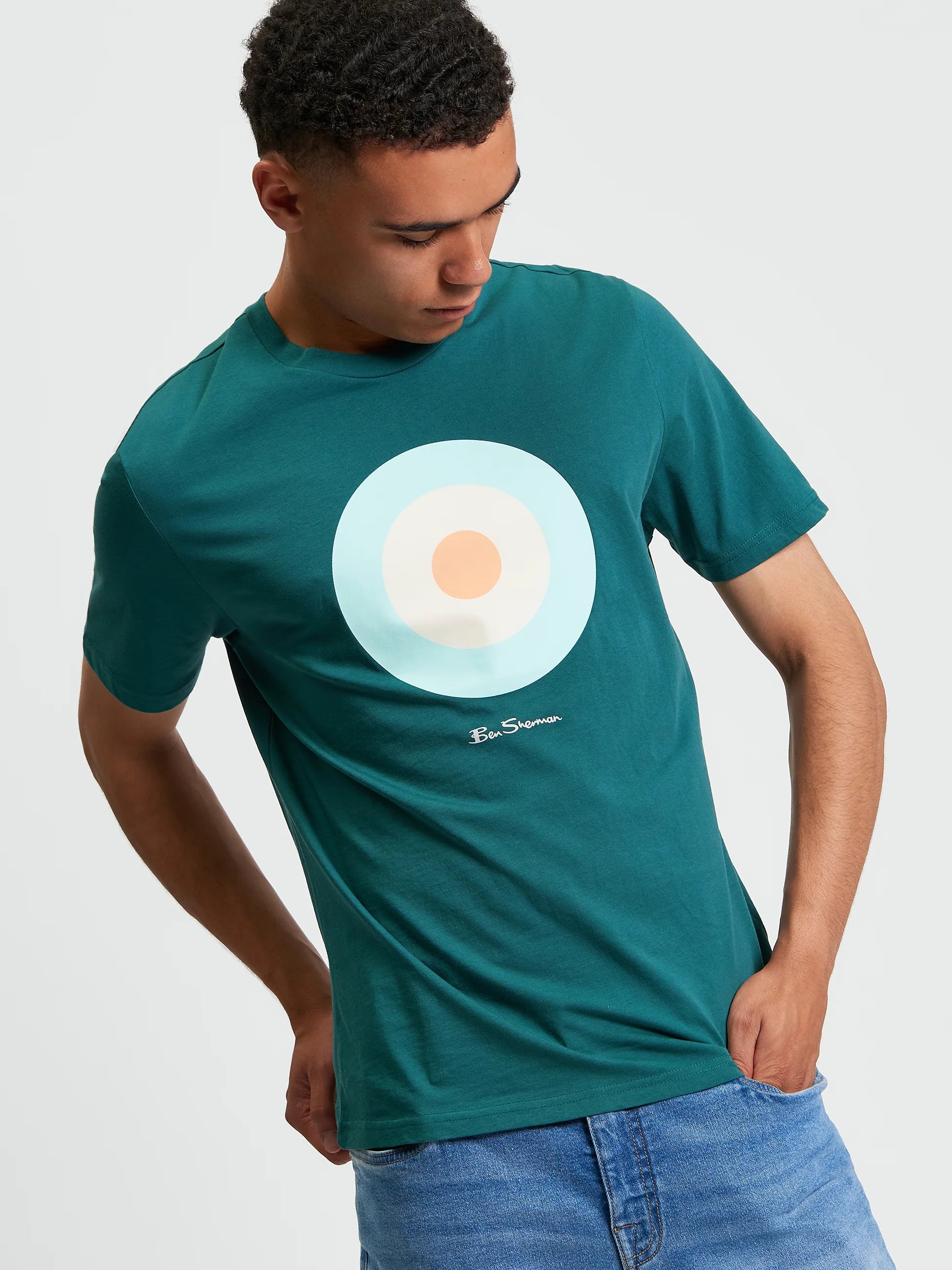 Ben Sherman Signature Target T-Shirt - Teal