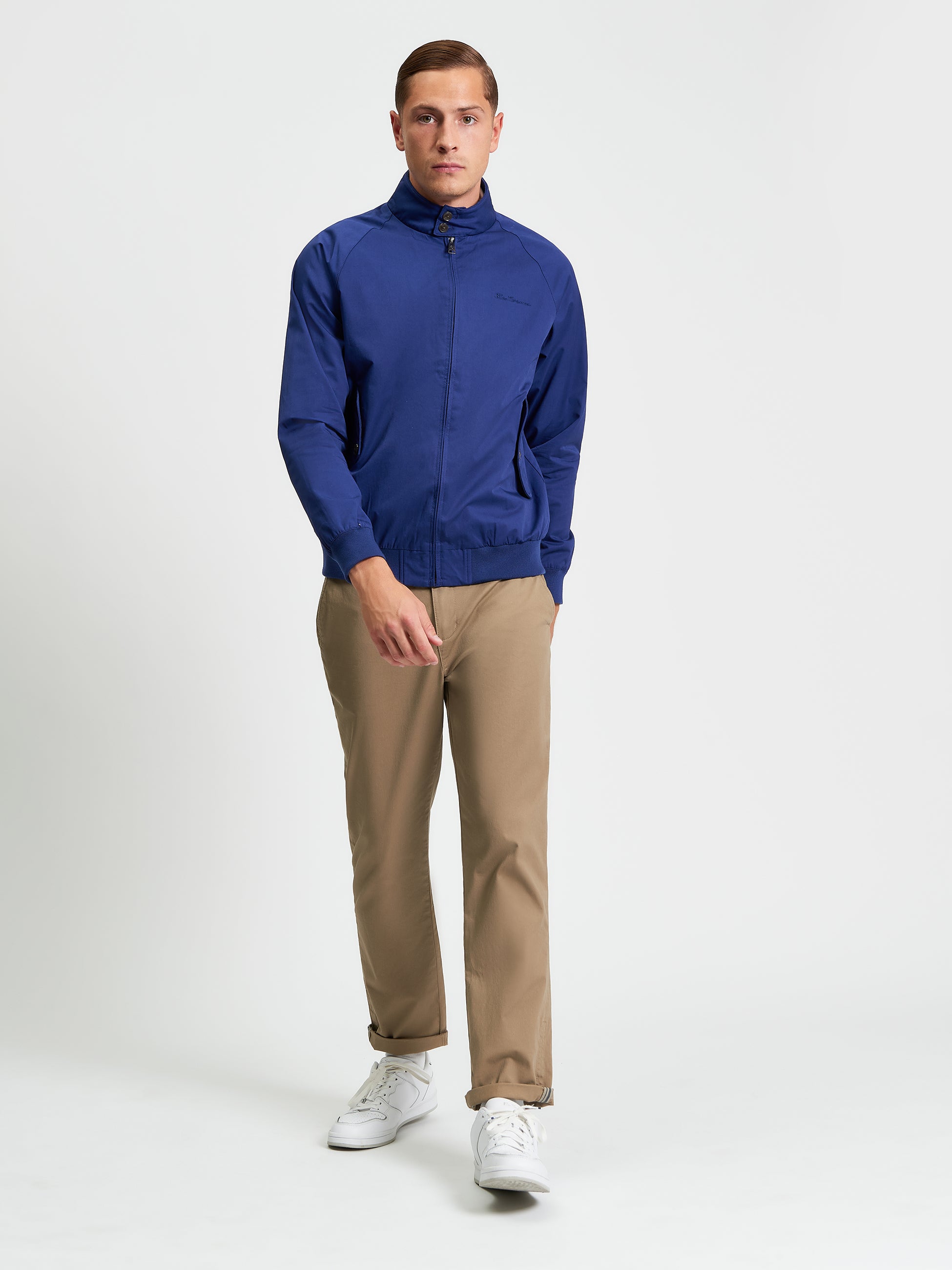 Ben Sherman Harrington Jacket - Persian Blue