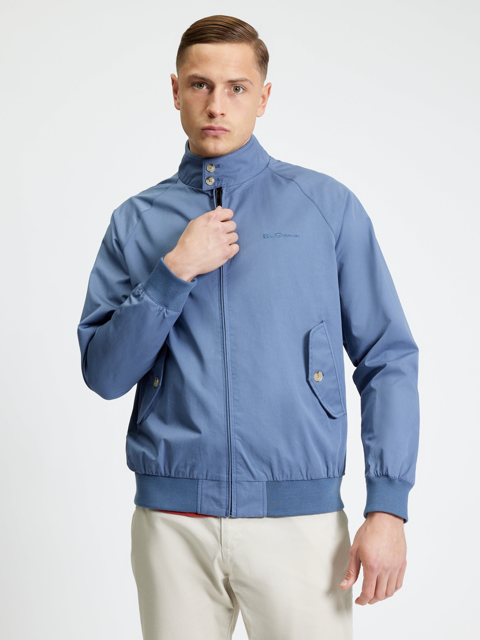 Ben Sherman Harrington Jacket - Indigo