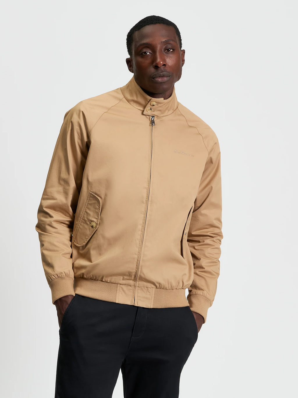 Ben Sherman Harrington Jacket - Camel