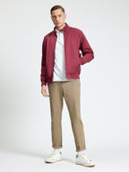 Ben Sherman Harrington Jacket - Cherry