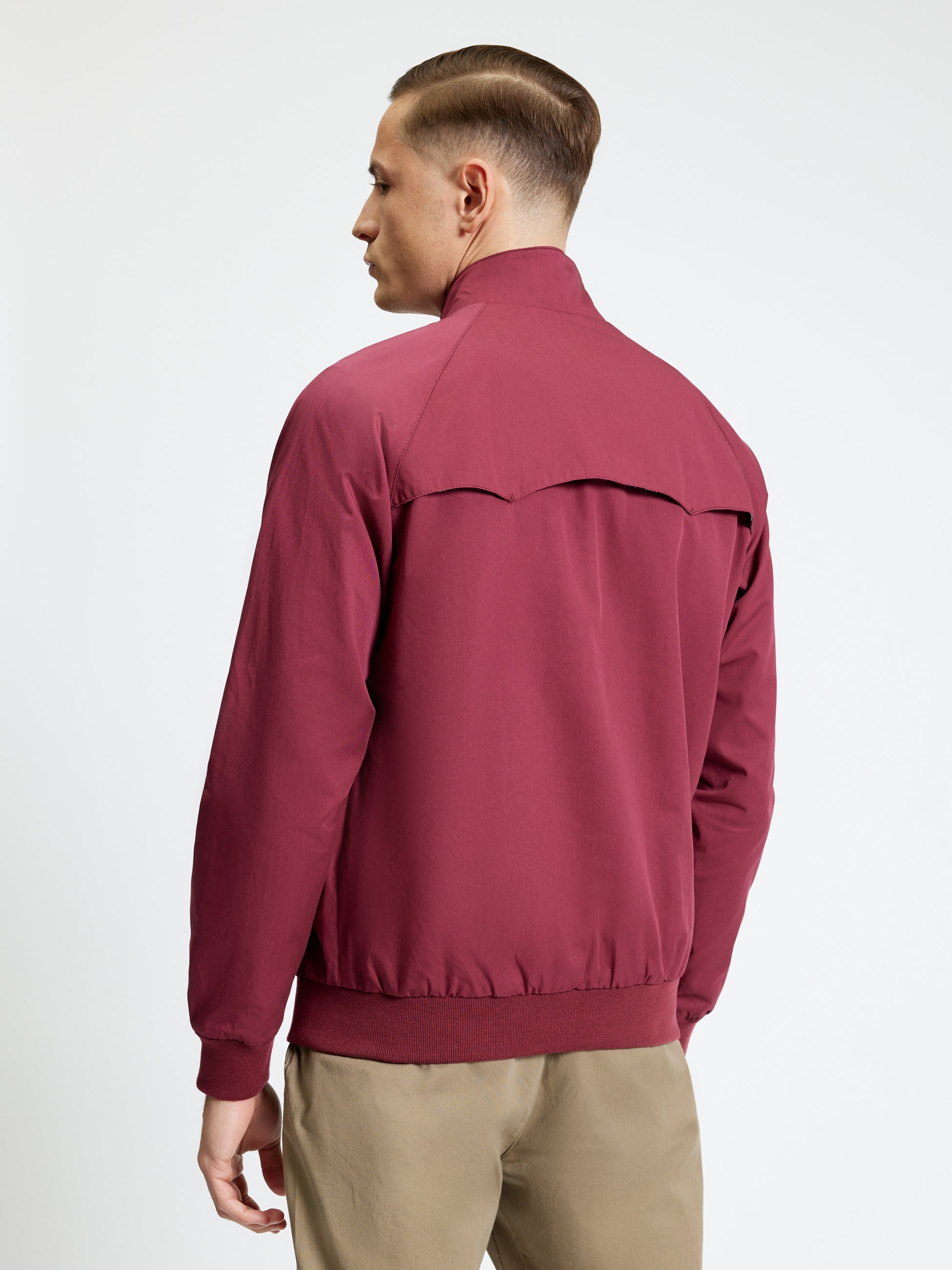 Ben Sherman Harrington Jacket - Cherry