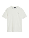 Ben Sherman Textured Vertical Stripe Tee - Snow White