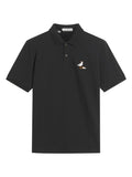 Ben Sherman Embroidery Polo - Black Gull