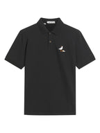 Ben Sherman Embroidery Polo - Black Gull