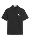 Ben Sherman Embroidery Polo - Black Gull