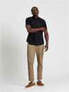 Ben Sherman Short Sleeve Shirt: Oxford - Black