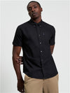Ben Sherman Short Sleeve Shirt: Oxford - Black