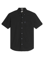 Ben Sherman Short Sleeve Shirt: Oxford - Black