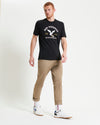 Ben Sherman Brighton Seagull Tee - Black