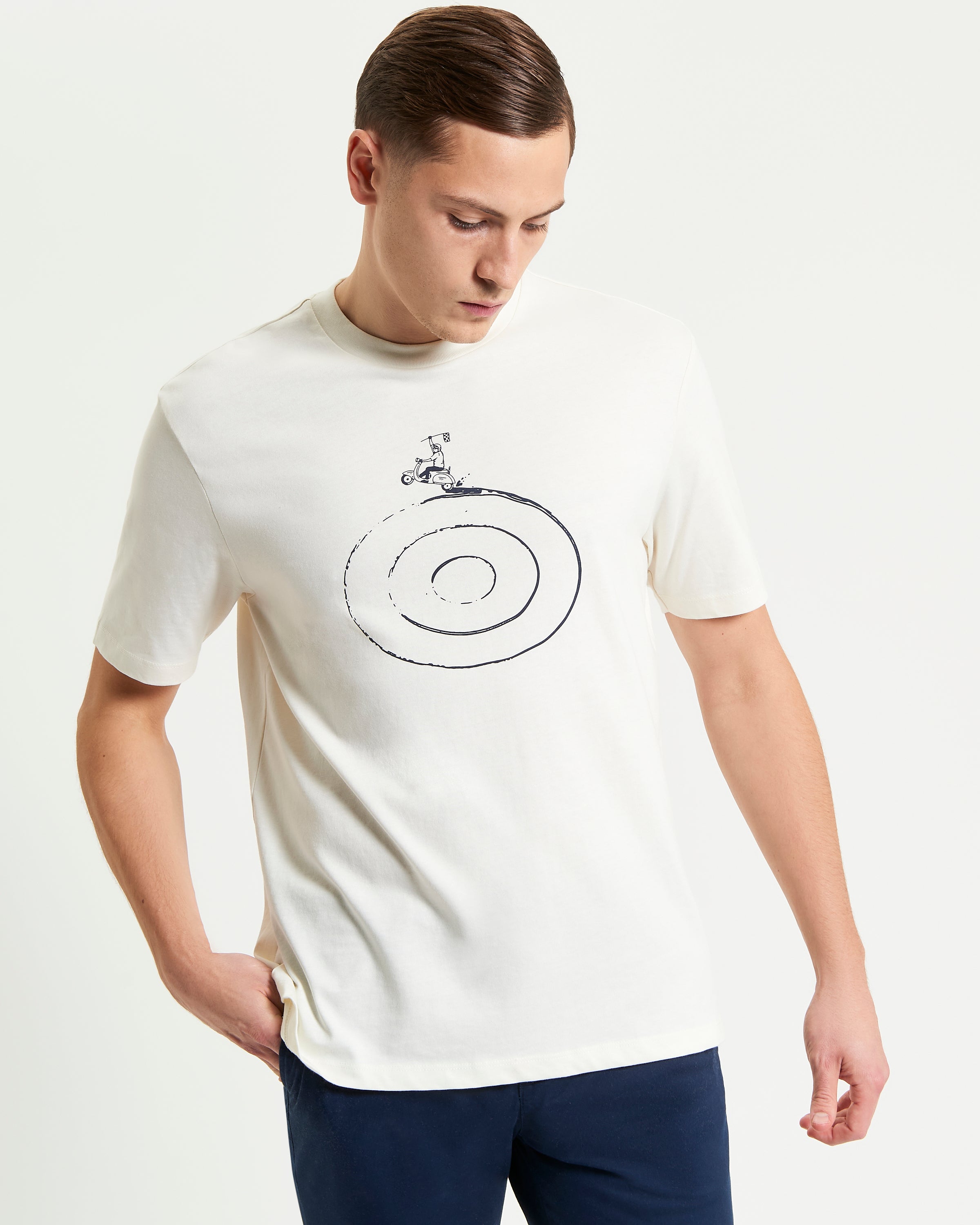 Ben Sherman Rascal Rider Target - Ivory