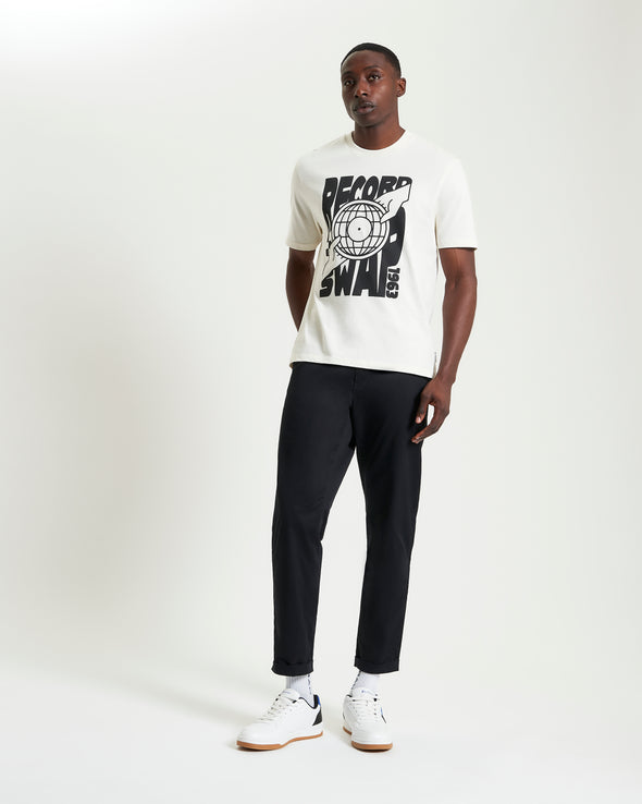 Ben Sherman  Record Swap Tee - Ivory
