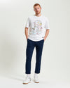 Ben Sherman Amalfi Coast Tee - White