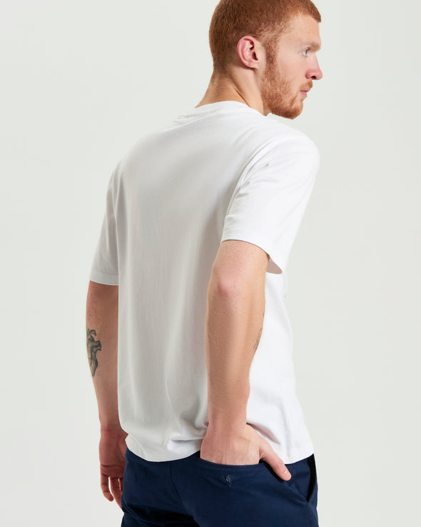 Ben Sherman Amalfi Coast Tee - White