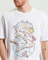 Ben Sherman Amalfi Coast Tee - White