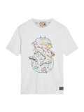 Ben Sherman Amalfi Coast Tee - White
