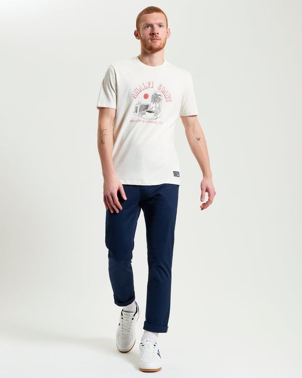 Ben Sherman Morning Brew Tee - Ivory