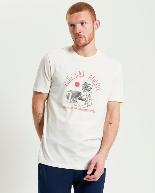 Ben Sherman Morning Brew Tee - Ivory