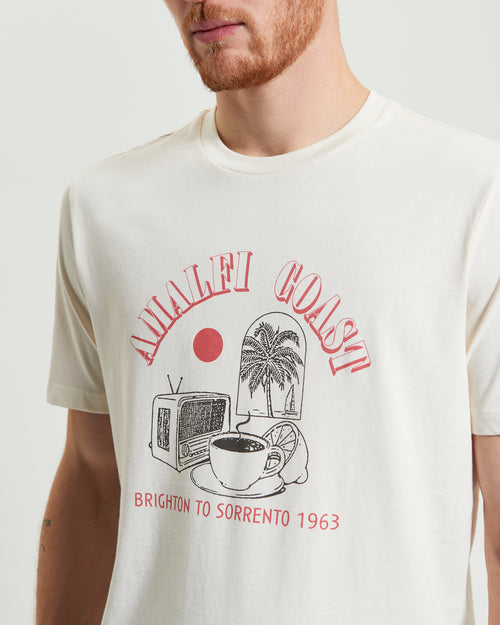Ben Sherman Morning Brew Tee - Ivory