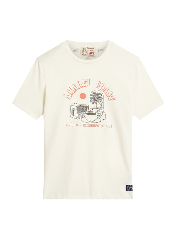 Ben Sherman Morning Brew Tee - Ivory