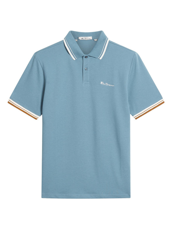 Ben Sherman Signature Pique Polo -  Airforce