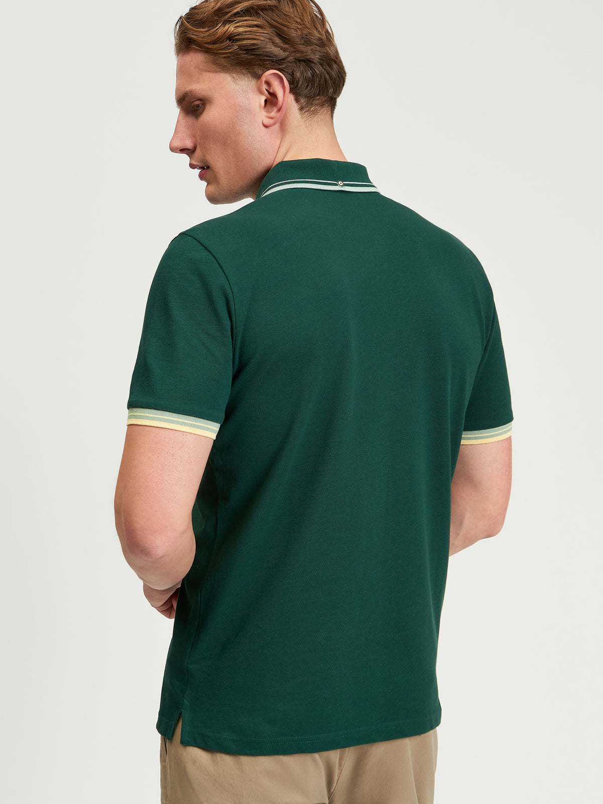 Ben Sherman Signature Pique Polo - Forest