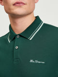 Ben Sherman Signature Pique Polo - Forest