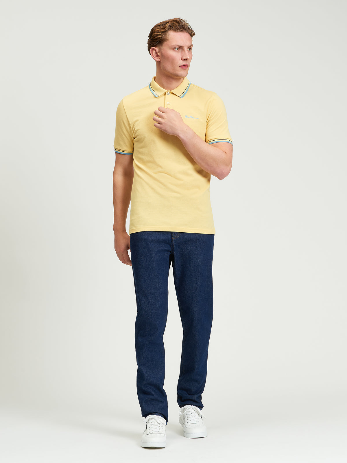 Ben Sherman Signature Pique Polo - Butterscotch