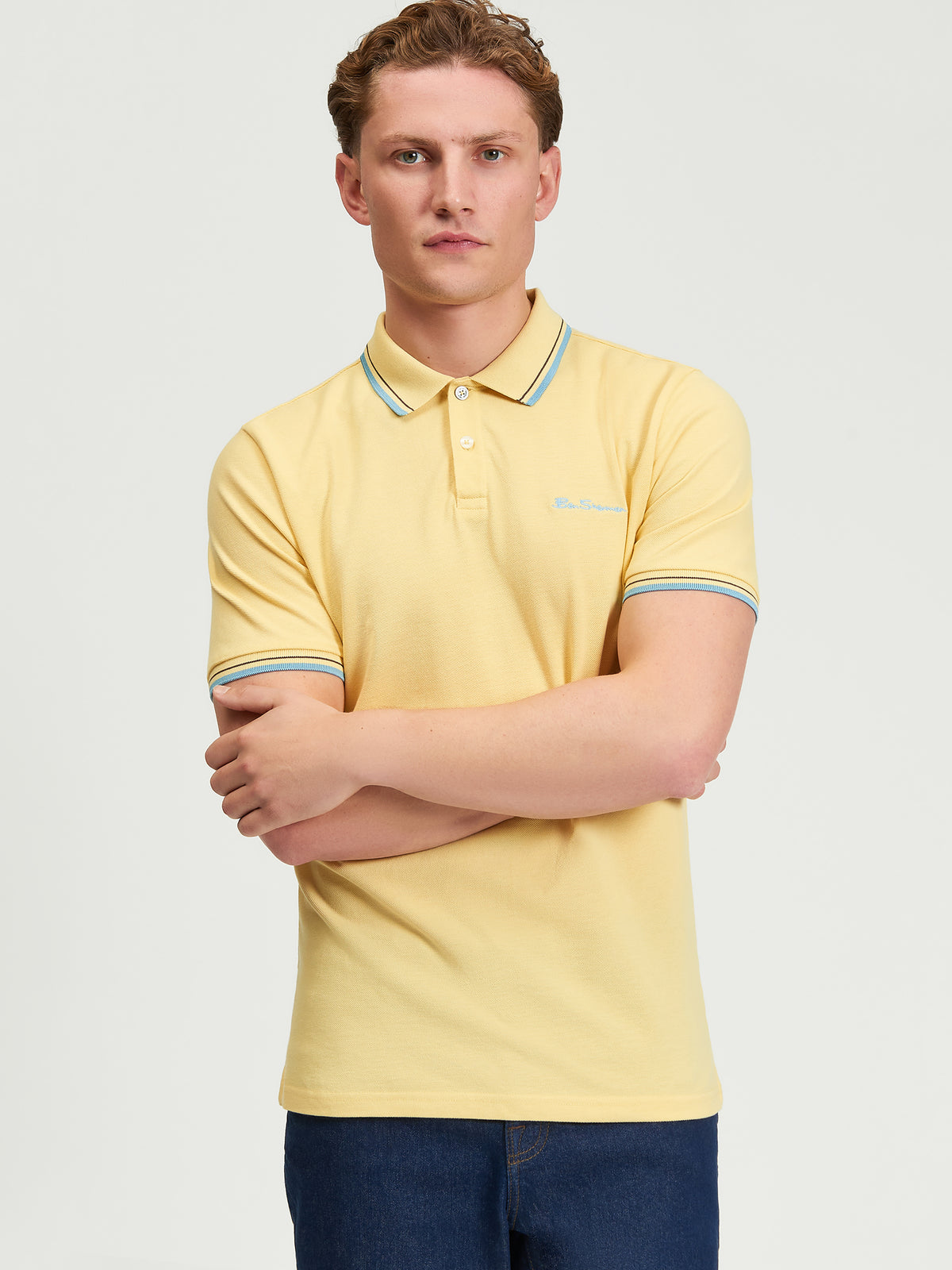Ben Sherman Signature Pique Polo - Butterscotch