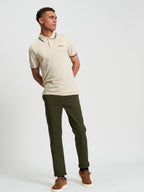 Ben Sherman Signature Pique Polo - Fog