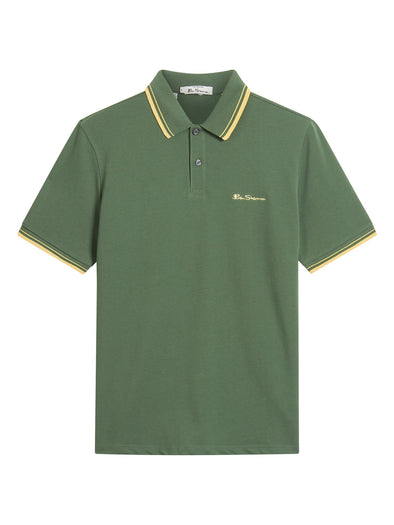 Ben Sherman Signature Pique Polo -  Deep Jungle