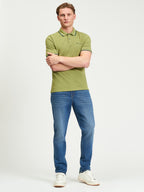 Ben Sherman Signature Pique Polo - Olive